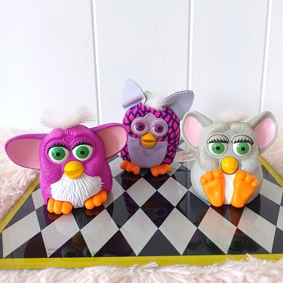 Vintage Furby McDonald's Toys - Picture 1 of 10